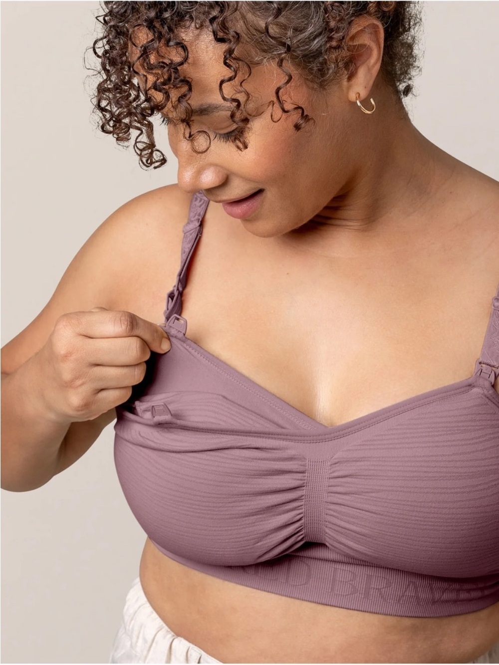 Kindred Bravely Sublime Hands-Free Pumping & Nursing Bra Twilight Purple M KB7